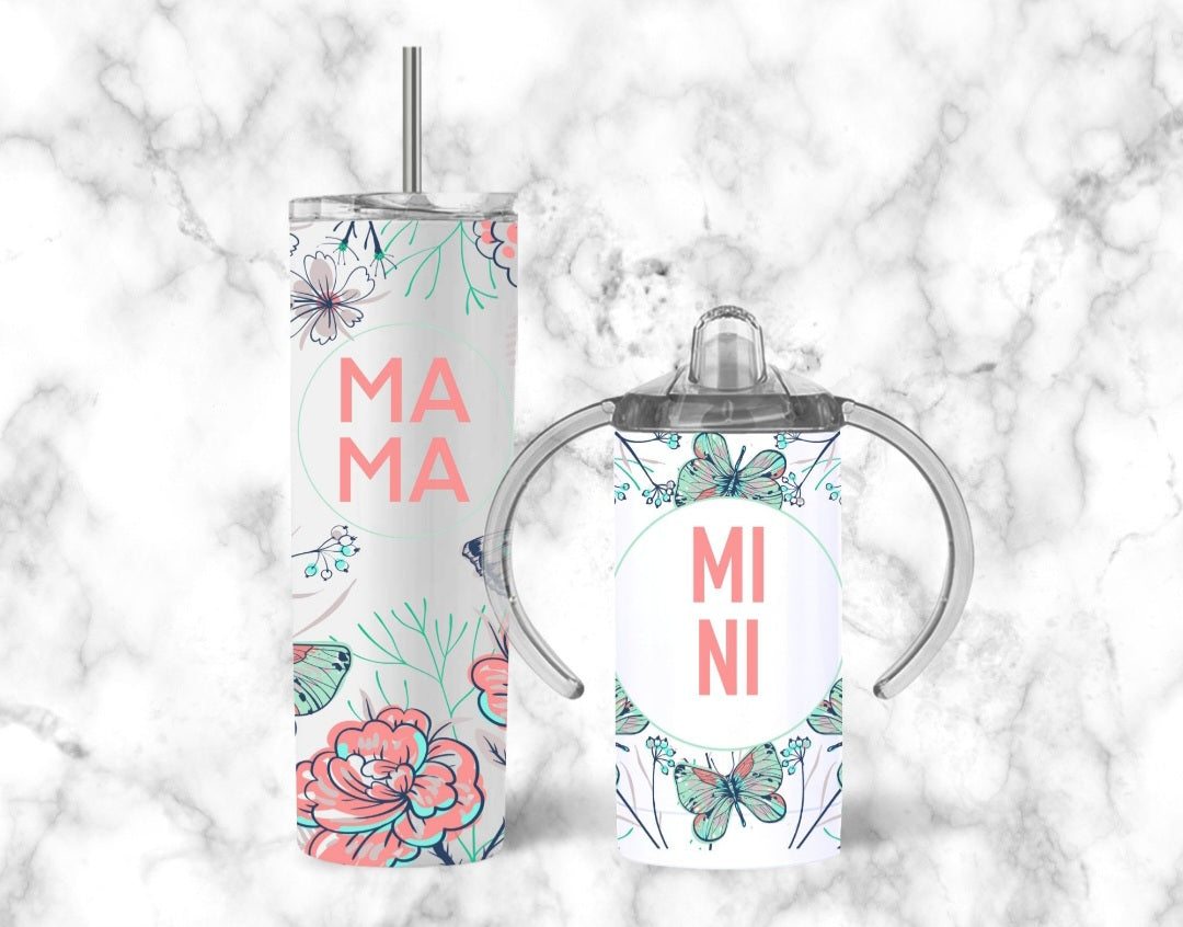 Mama 20oz and Mini 12oz Tumbler set