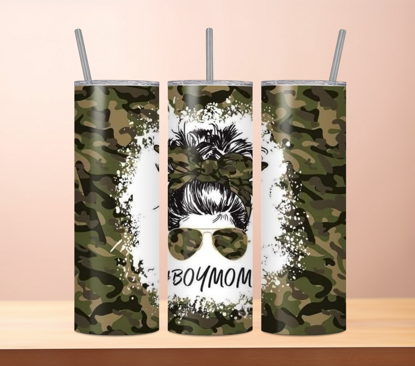 #BoyMom and #MamasBoy 12oz and 20oz Set